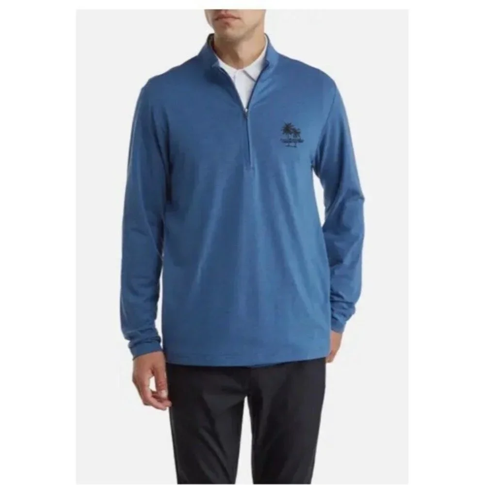 Travis Mathew Washington Logo Quarter Zip Pull Over NWT Small